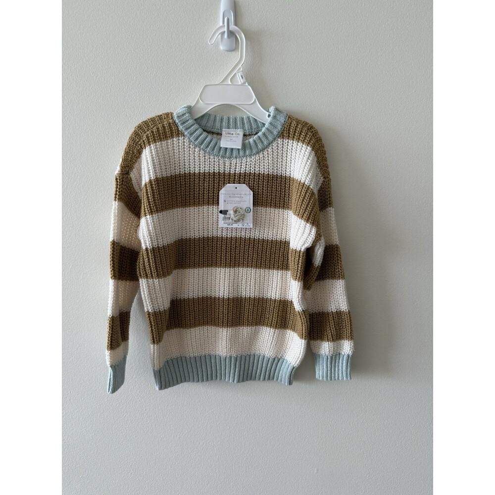 Little Co. Lauren Conrad size 2T NWT Toddler Chunky Knit Sweater Cotton